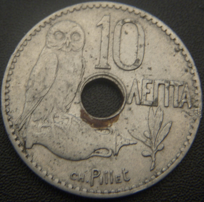 1912a 10 Lepta - Greece
