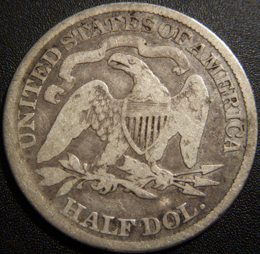 1869 Seated Half Dollar - Good