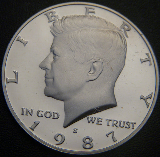 1987-S Kennedy Half Dollar - Proof