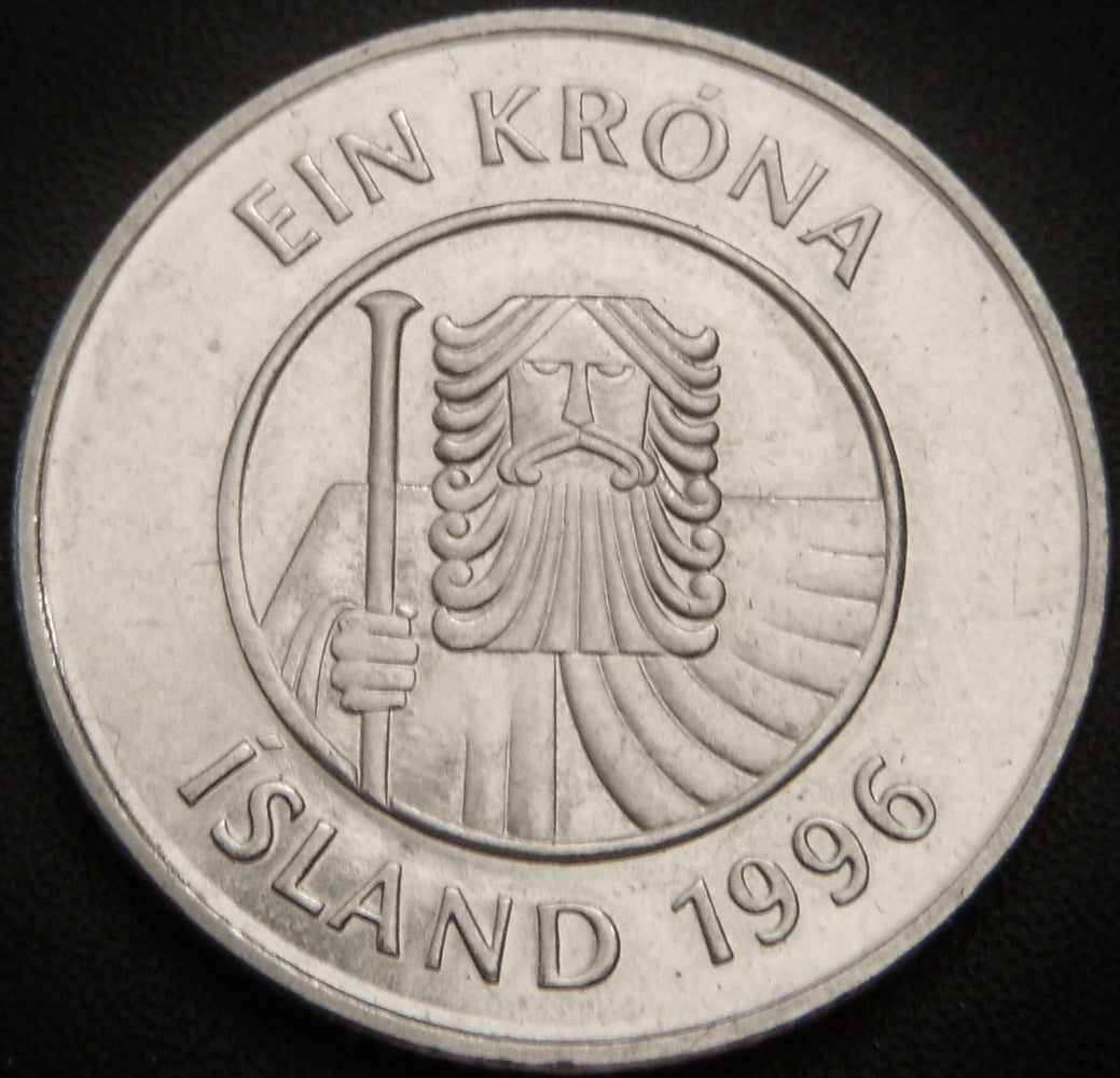 1996 1 Krona - Iceland