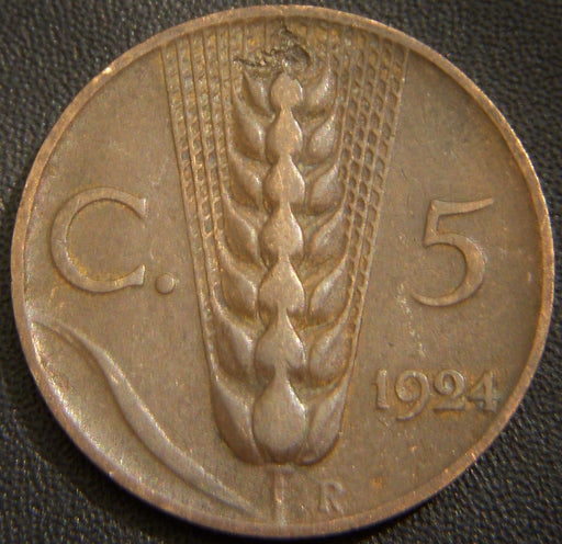 1924R 5 Centesimi - Italy