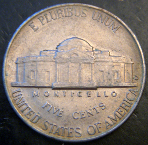 1939-D Jefferson Nickel - Fine to EF