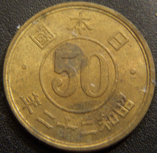 1947 (Yr22) 50 Sen - Japan