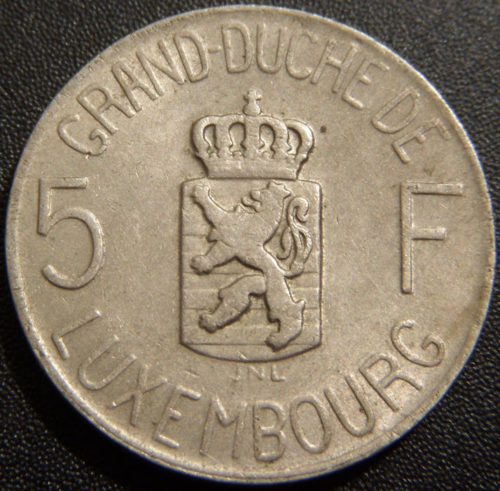 1962 5 Francs - Luxembourg