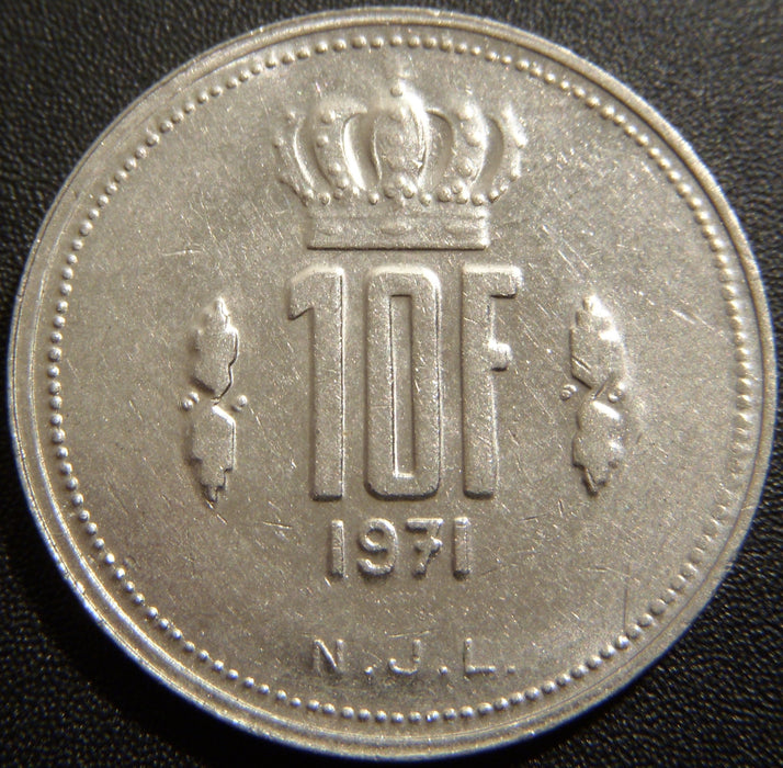 1971 10 Francs - Luxembourg