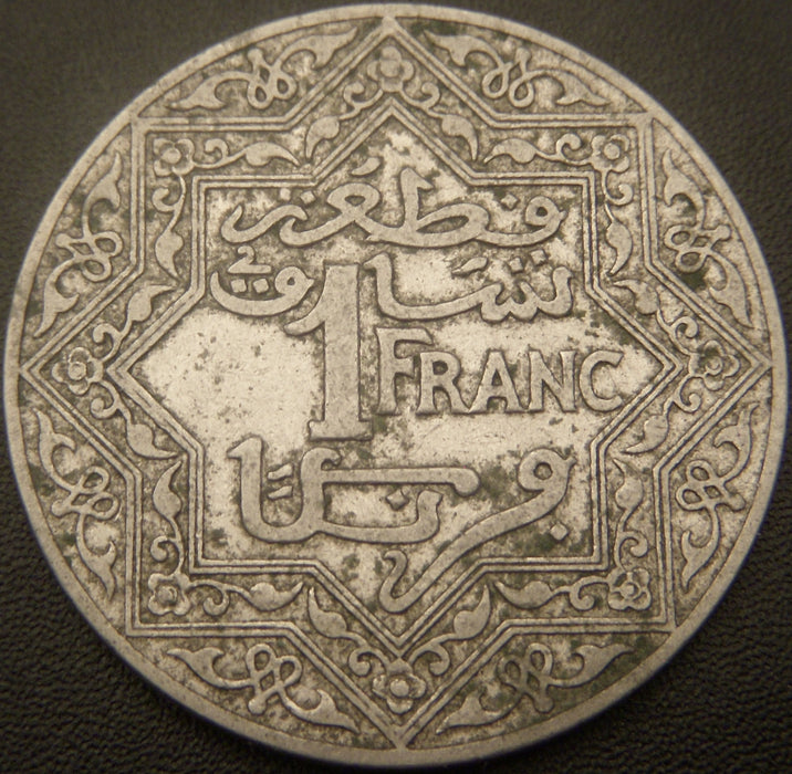1921a 1 Franc - Morocco