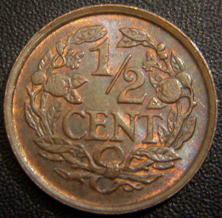 1938 1/2 Cent - Netherlands