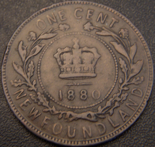 1880 One Cent - New Foundland