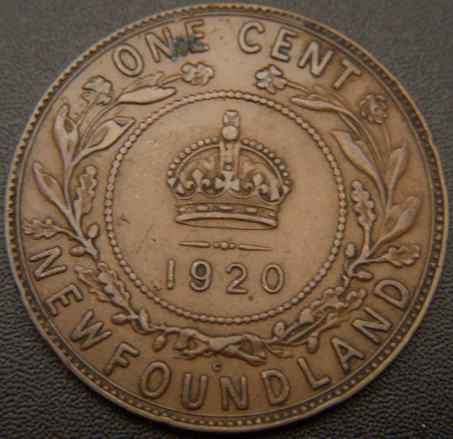 1920c New Foundland One Cent - VF