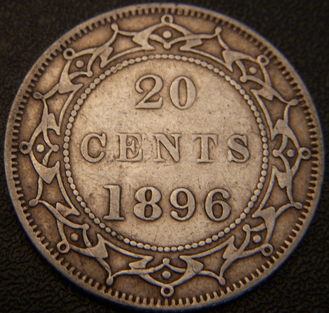 1896 20 Cents - New Foundland