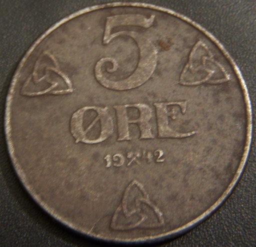1942 5 Ore - Norway
