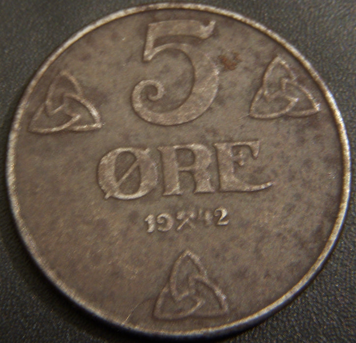 1942 5 Ore - Norway