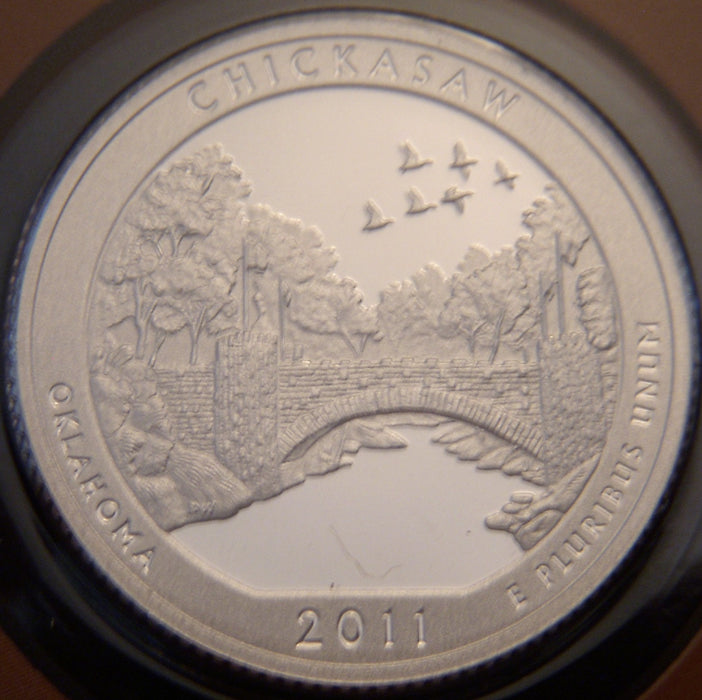 2011-S Chickasaw Quarter - Clad Proof