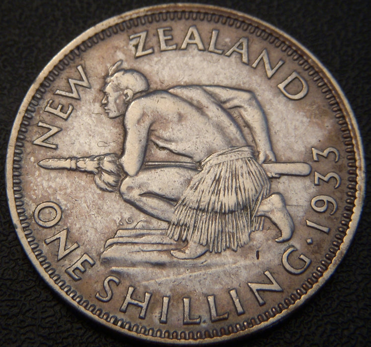 1933 Shilling - New Zealand