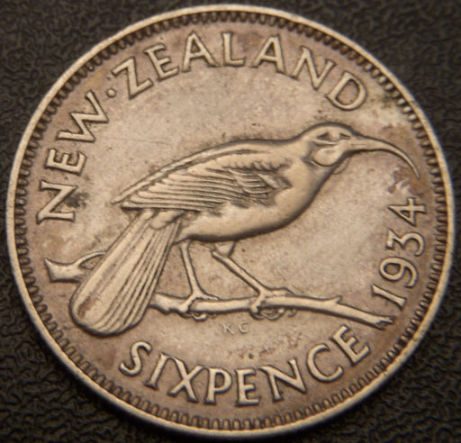 1934 6 Pence - New Zealand