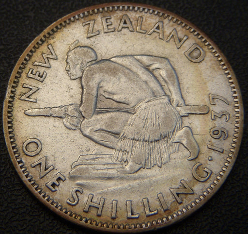 1937 Shilling - New Zealand