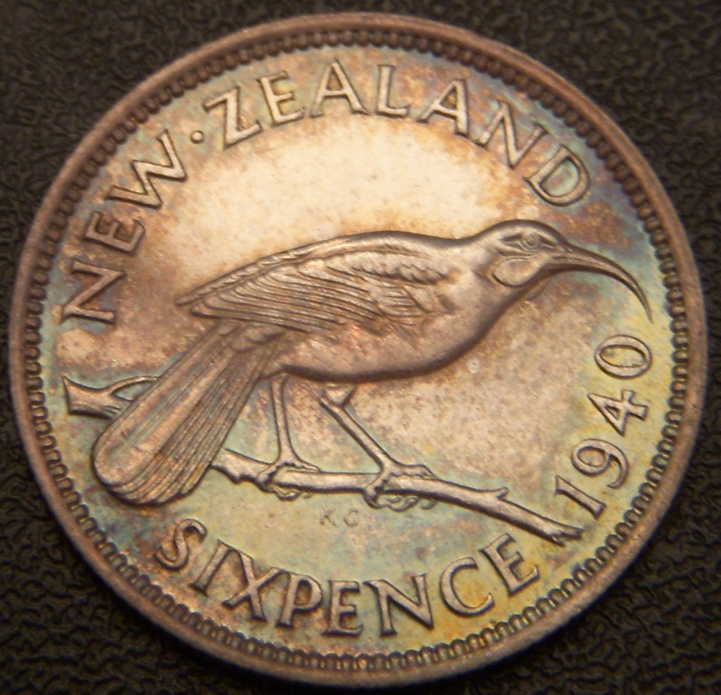 1940 6 Pence - New Zealand