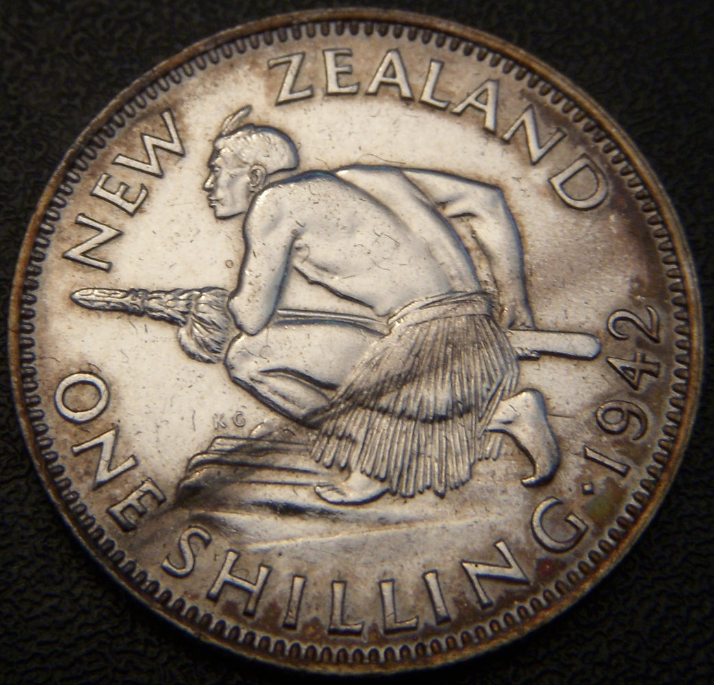 1942 Shilling - New Zealand