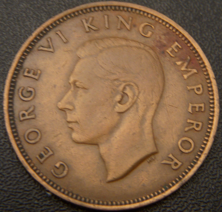 1942 Half Penny - New Zealand
