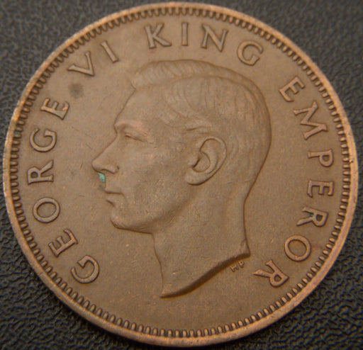 1947 Half Penny - New Zealand