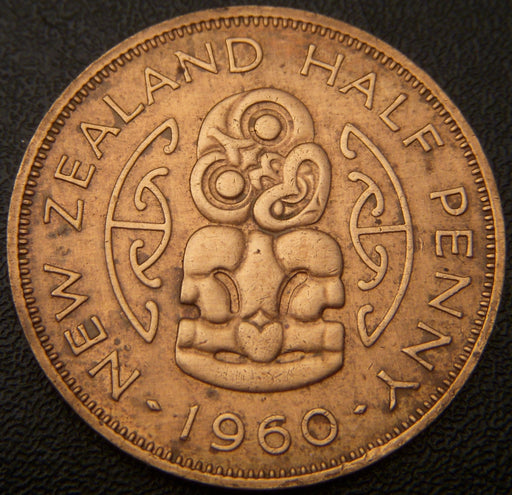 1960 Half Penny - New Zealand