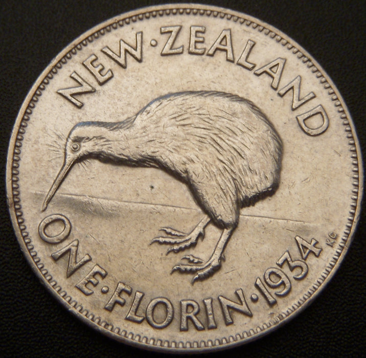 1934 Florin - New Zealand