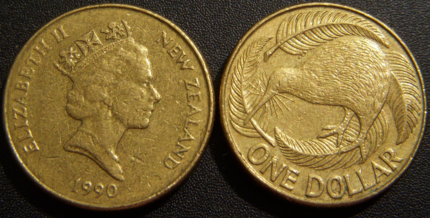 1990 $1 - New Zealand