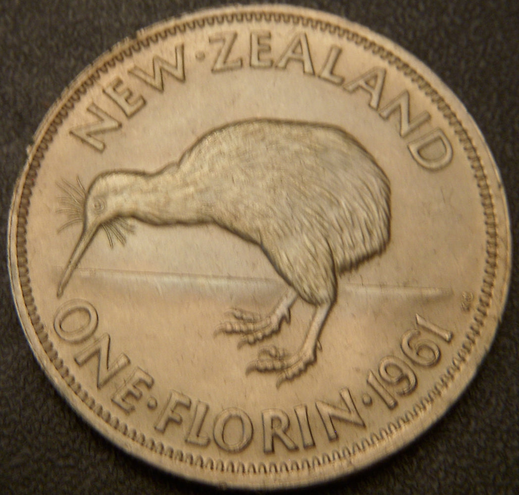 1961 1 Florin - New Zealand
