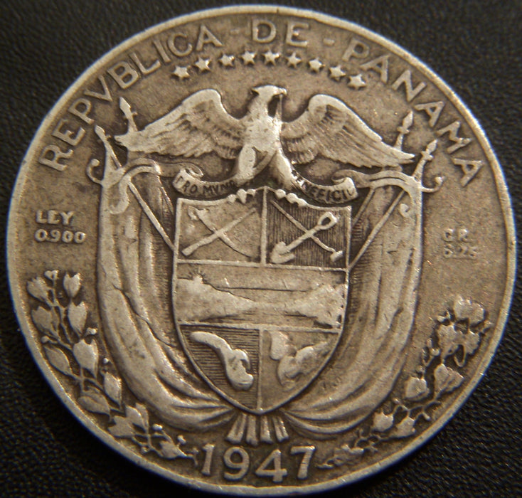 1947 1/4 Balboa - Panama