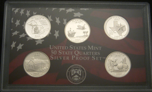 2004 Proof Silver Quarter Set