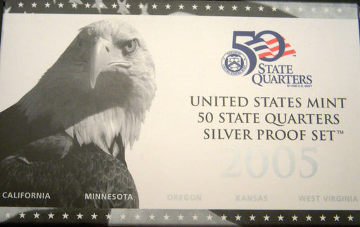 2005 Proof Silver Quarter Set