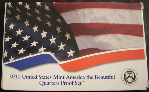 2010 America the Beautiful Quarter Clad Proof Set