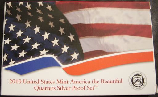 2010 America the Beautiful Quarter Silver Proof Set