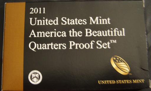 2011 America the Beautiful Quarter Clad Proof Set