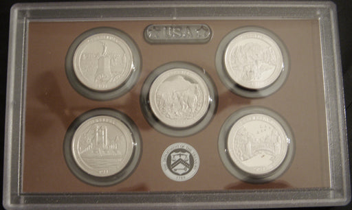 2011 America the Beautiful Quarter Clad Proof Set