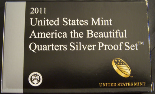 2011 America the Beautiful Quarter Silver Proof Set