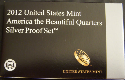 2012 America the Beautiful Quarter Silver Proof Set