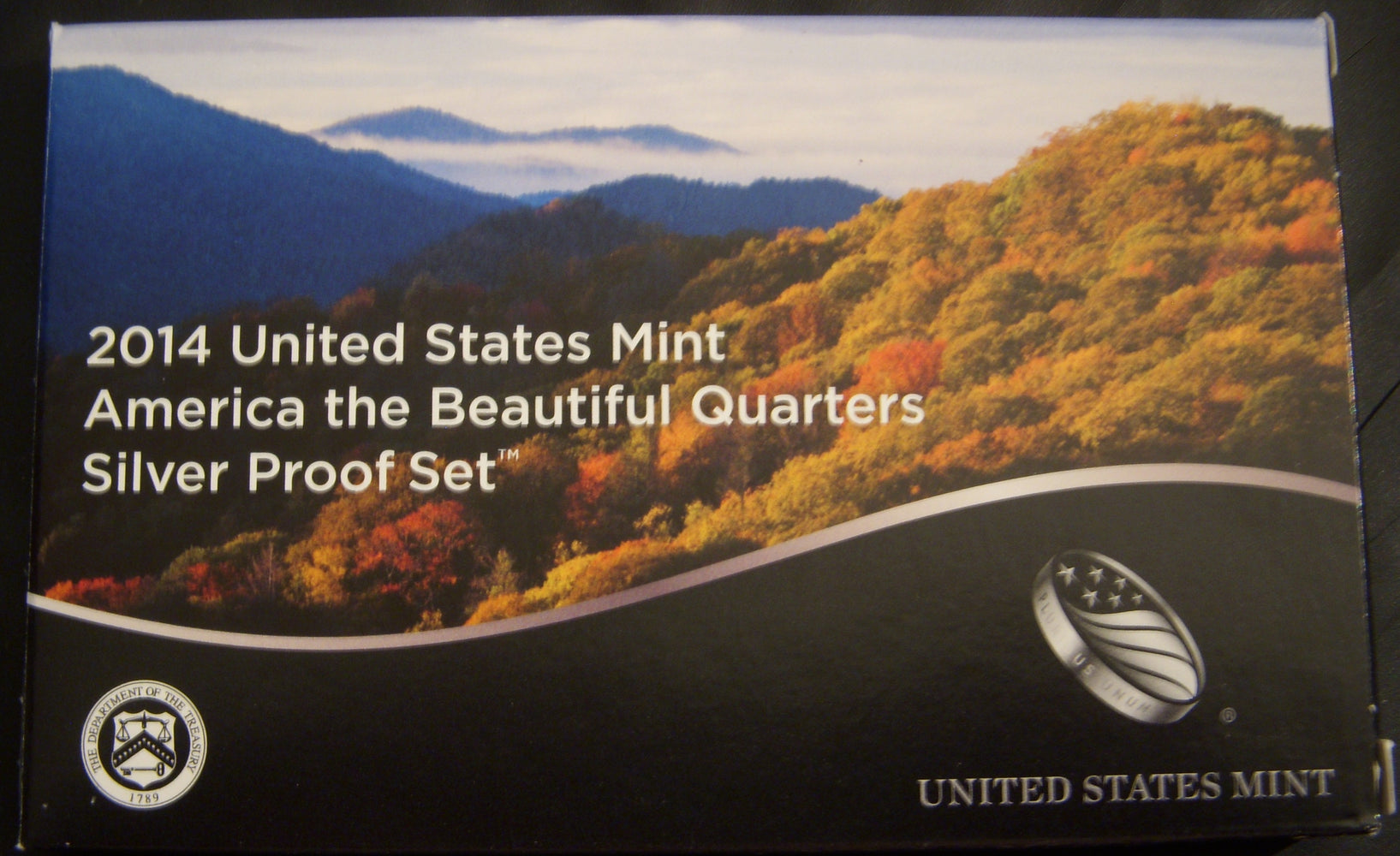 2014 America the Beautiful Quarter Silver Proof Set