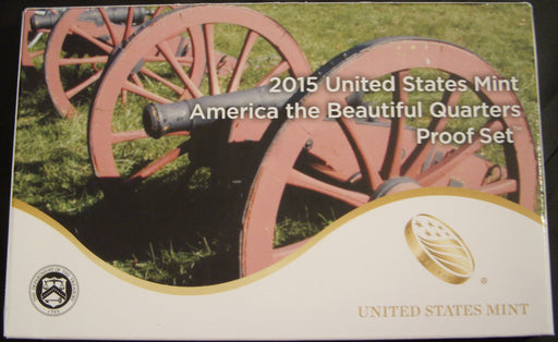 2015 America the Beautiful Quarters Clad Proof Set