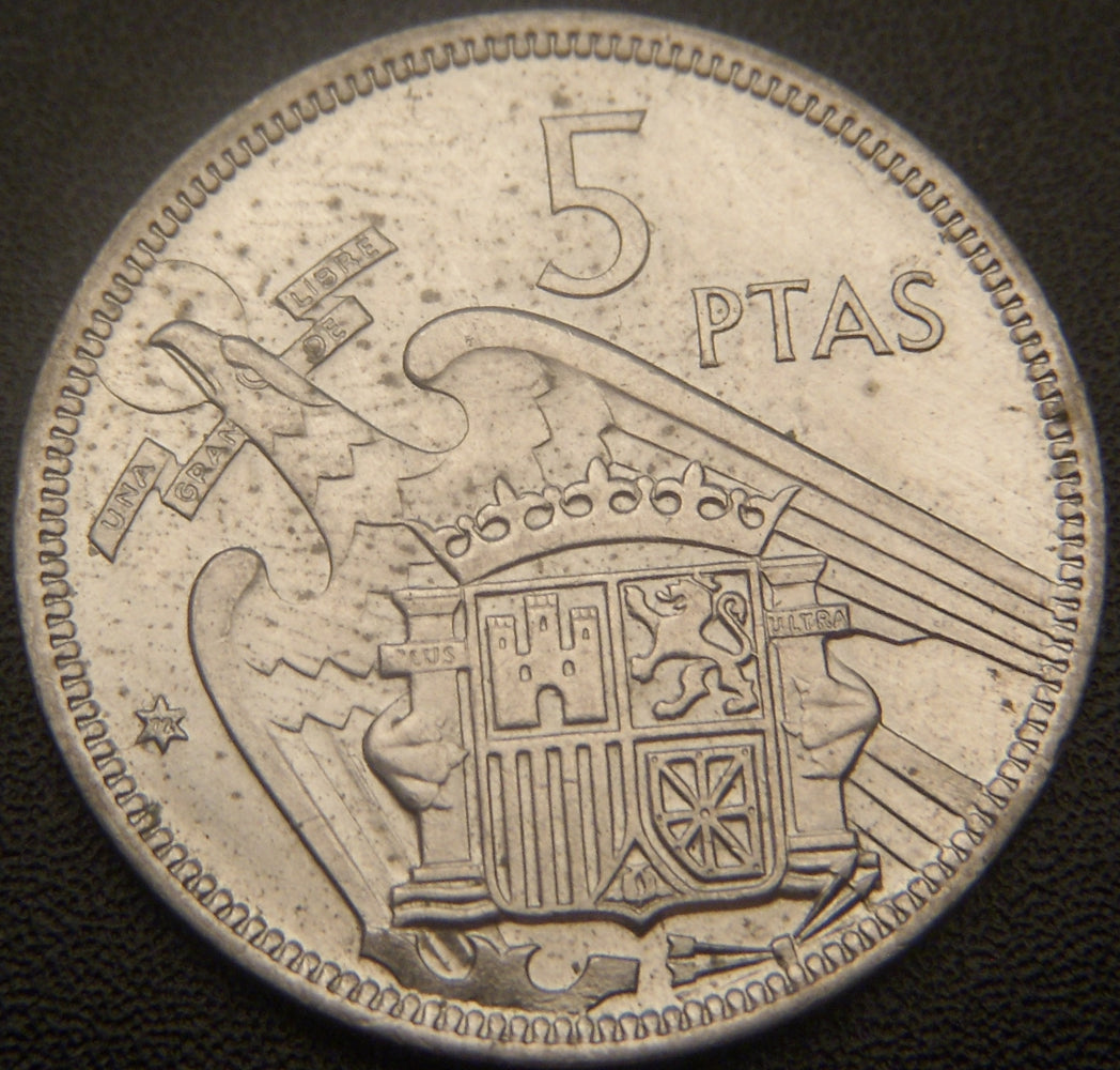 1957(72) 5 Pesetas - Spain