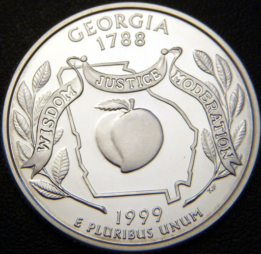 1999-S Georgia Quarter - Silver Proof