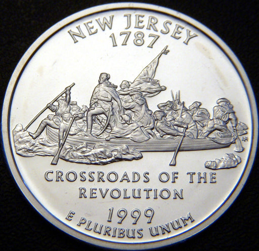1999-S New Jersey Quarter - Silver Proof