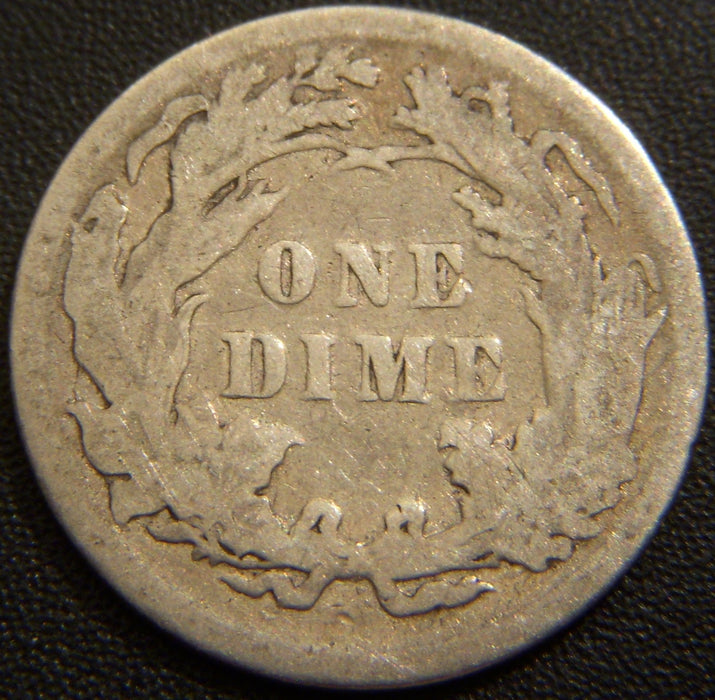 1890 Seated Liberty Dime - Very Good+