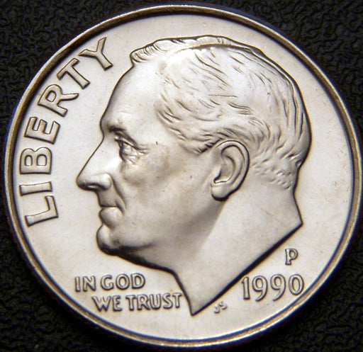 1990-P Roosevelt Dime - Uncirculated