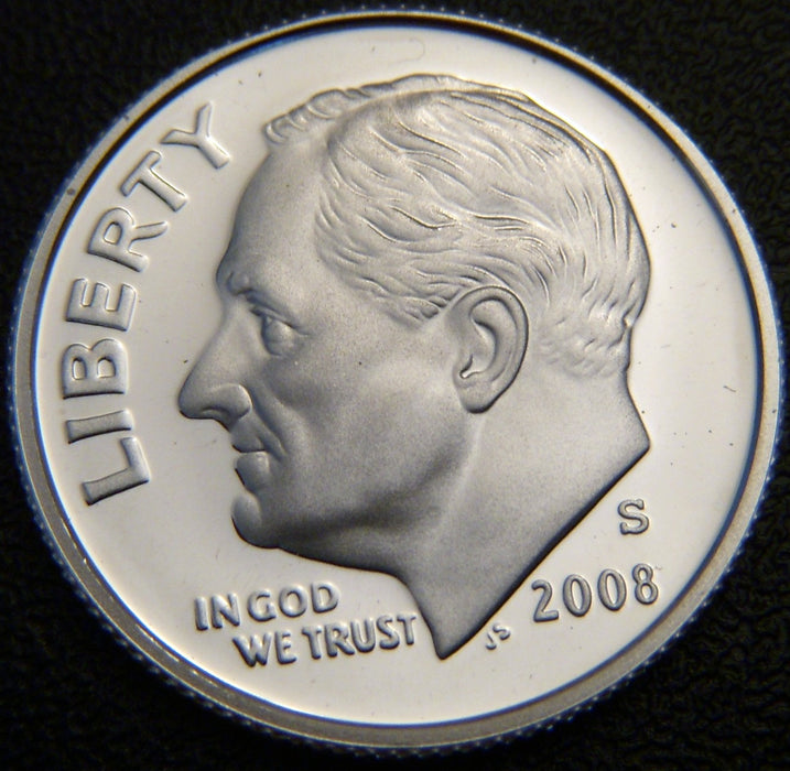2008-S Roosevelt Dime - Silver Proof