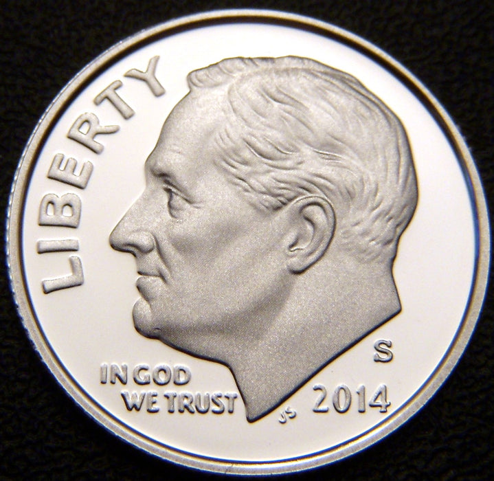 2014-S Roosevelt Dime  - Silver Proof