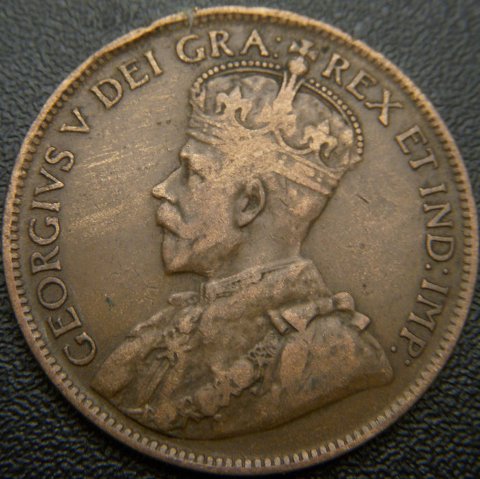 1915 Canadian Large Cent  VG/F
