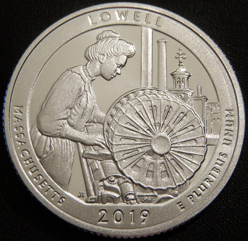 2019-S Lowell Quarter - Silver Proof