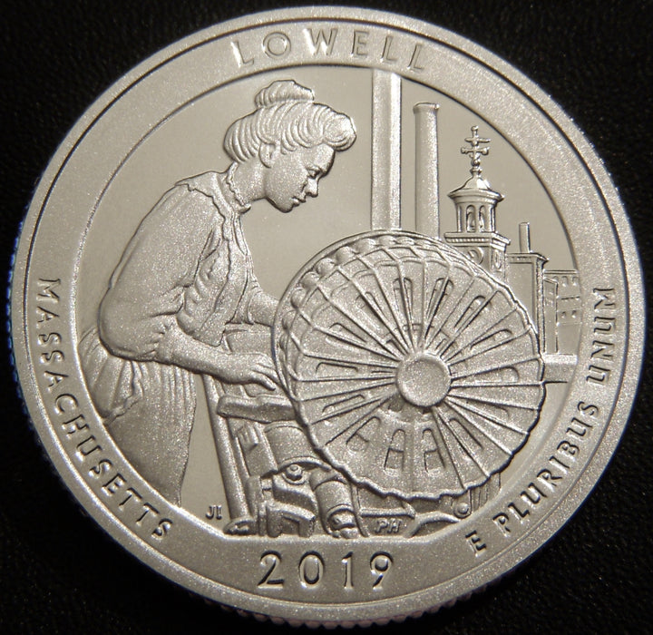 2019-S Lowell Quarter - Silver Proof