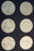 L.A. Bicen. Dollar Set 6 Coins